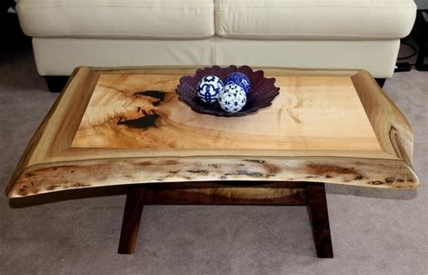 The marina del rey recycled teak wood boat side table is made from solid teak wood reclaimed from fishing boats. Live Edge Wood Slab Coffee Tables Toronto Ontario ...