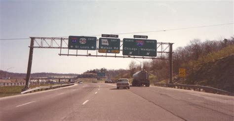 Interstate 44 And Us 50 East At Exit 276 Interstate 270 Exits 1991