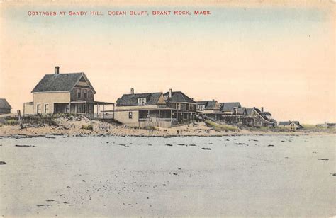Brant Rock Massachusetts Ocean Bluff Cottages Sandy Hill Antique