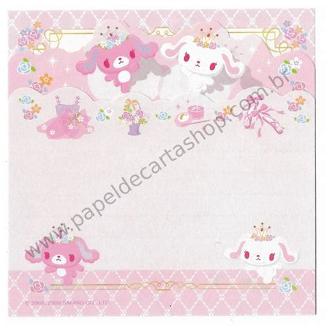 Ano 2009 Kit 3 Notas Sugarminuet Sanrio