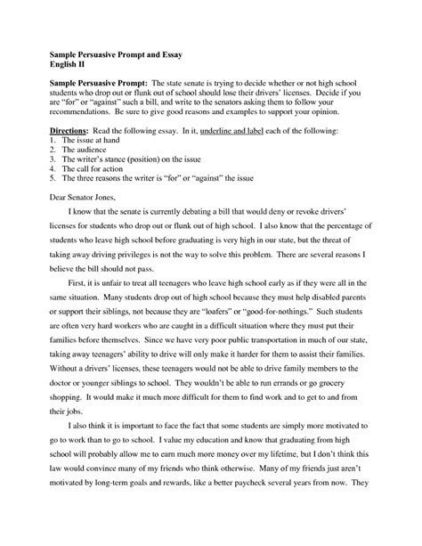 Many times not only the other persons but the family members or parents also unknowingly bully an individual by making constant. 007 Argumentative Essay Examples Middle School Example ...
