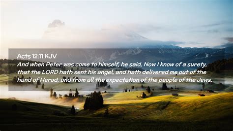 Acts 1211 Kjv Desktop Wallpaper And When Peter Was Come To Himself