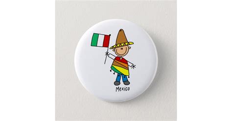Mexico Button Zazzle