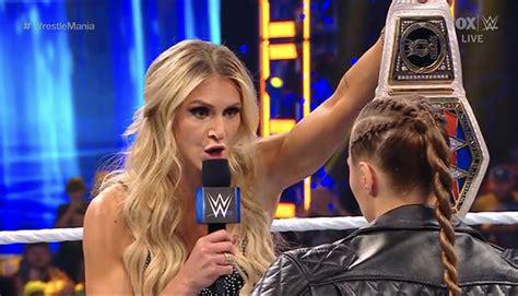 Charlotte Flair On Her Match With Ronda Rousey At Wrestlemania 38 What