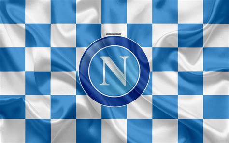 Il cielo e azzurro xche dio tifa napoli. Download wallpapers SSC Napoli, 4k, logo, creative art ...