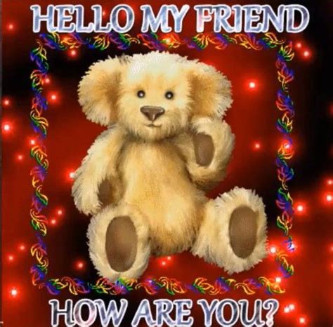 Hello My Friend Video Good Night Greetings Hugs And Kisses Quotes