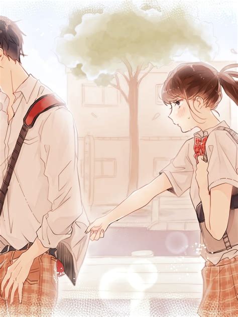 Discover 79 Anime Couple Holding Hands Latest Incdgdbentre