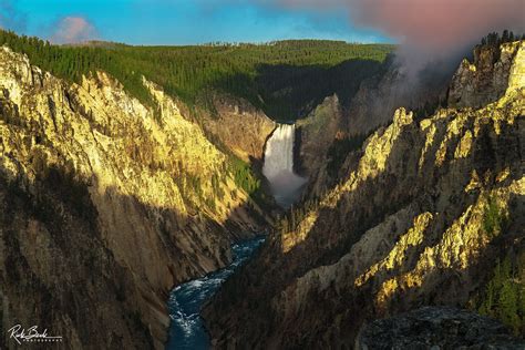 grand canyon of yellowstone yellowstone national park wyoming rick berk fine art photography