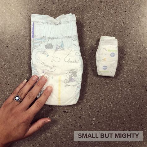 This Nano Preemie Diaper Is The Smallest One Yet What Size Diaper Did