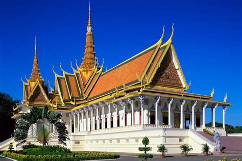 Thailand Cambodia Royal Palace 1080p Phnom Penh Hd Wallpaper
