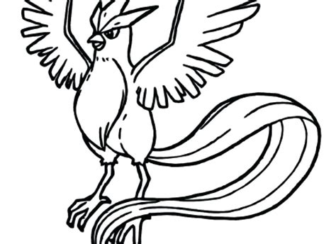 Pokemon Coloring Pages Articuno At Getcolorings Com Free Printable Colorings Pages To Print