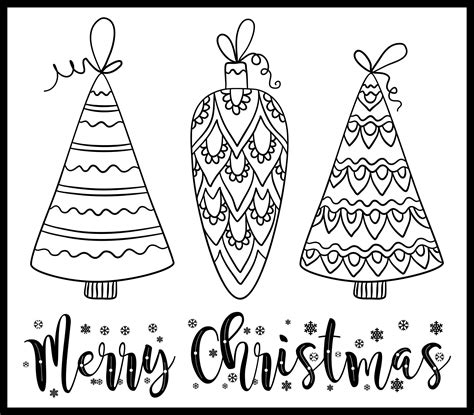 10 Best Printable Christmas Cards Black And White Pdf For Free At Printablee
