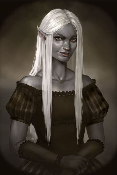 Dark Elf Girl Appreciation Blog Dark Elf Dark Fantasy Art Elf Art