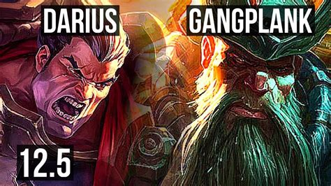 DARIUS Vs GANGPLANK TOP 10 Solo Kills 1 8M Mastery Legendary 13