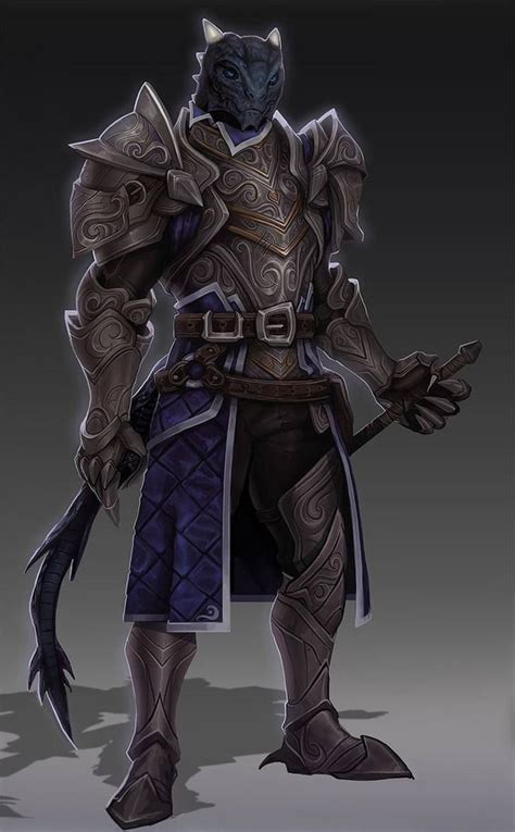 Dnd Dragonborn Inspirational Fantasy Character Design Dungeons And