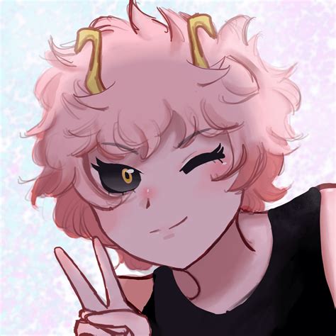 Mina Ashido Fanart By Me Rbokunoheroacademia