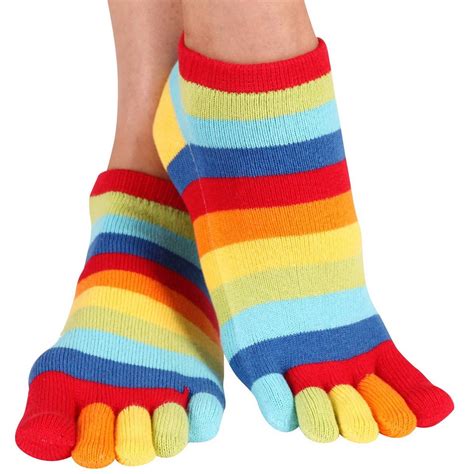 Toe Toe Everyday Trainer Toe Socks Multi Colour Toe Toe Socks Kj