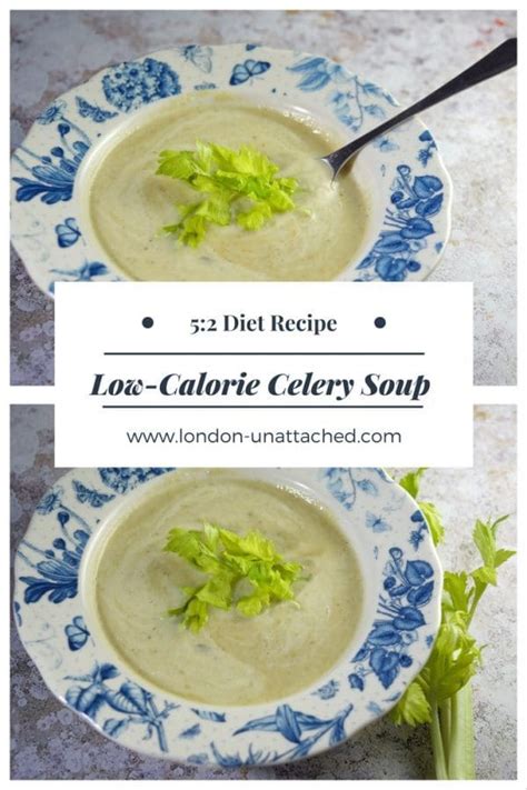 5 2 Diet Celery Soup Low Calorie Celery Soup Suitable For Fast Day