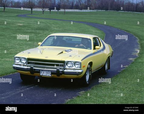 1974 Plymouth Road Runner 440 Stock Photo Alamy