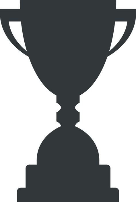 Trophy Cup Silhouette Clip Art 22250984 Png