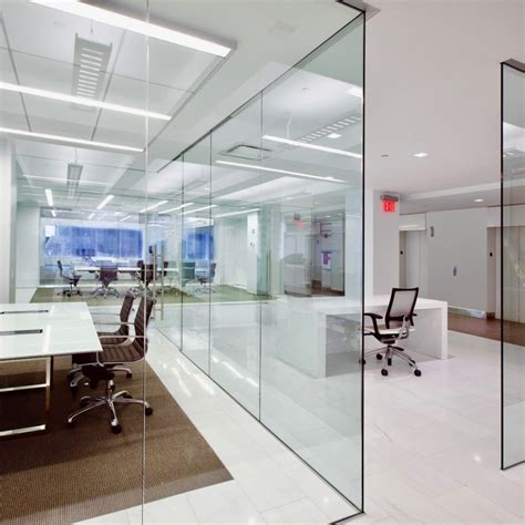 Office Glass Walls Glass Factory Nyc Lobby Interior Office Interior