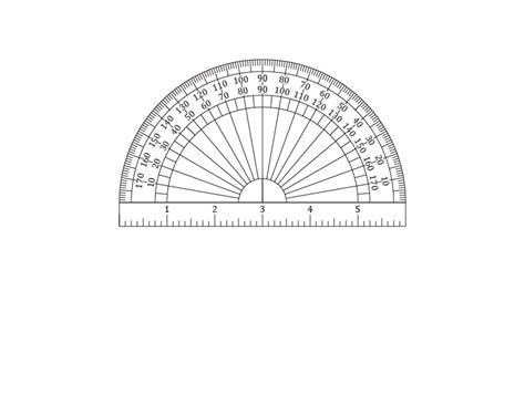 Printable Protractor And Ruler Science Notes And Projects