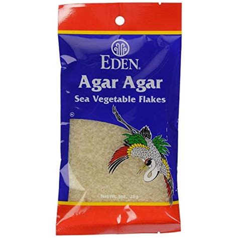 Eden Foods Agar Agar Flakes 1 Oz Pack 6