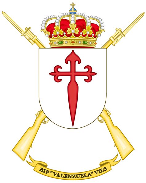 file coat of arms of the 7th spanish legion flag valenzuela svg insignias militares escudo de