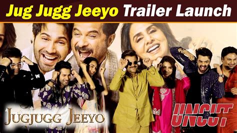 Jug Jugg Jeeyo Official Trailer Launch Varun Dhawan Kiara Advani Anil Kapoor Uncut Video