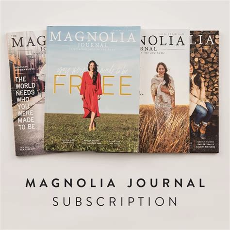 The Magnolia Journal Is A Quarterly Magazine By Chip And Joanna Gaines