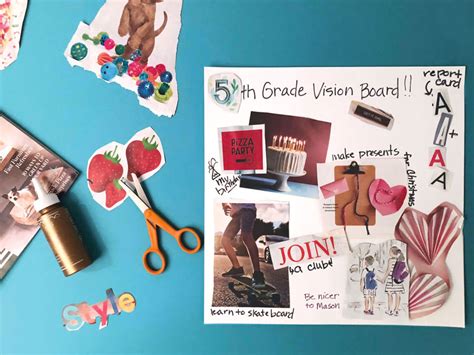 Make A Back To School Vision Board With Your Child