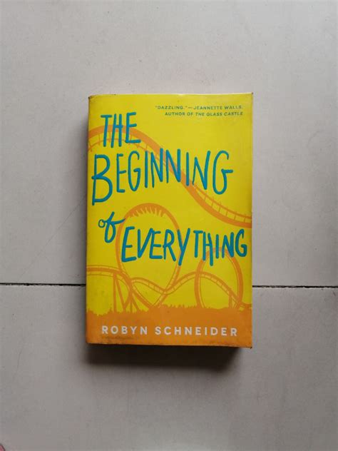 The Beginning Of Everything By Robyn Schneider Signed Copy Hobbies