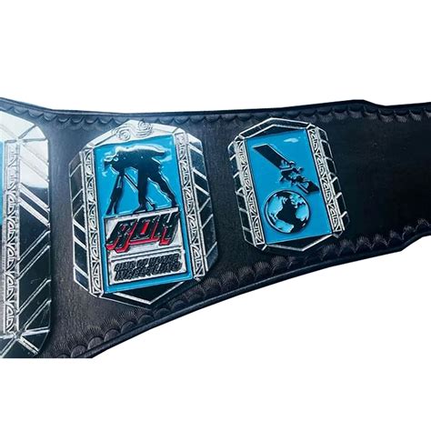 Roh World Television Wrestling Champion Belt Zinc Plates Replica Wc Belts