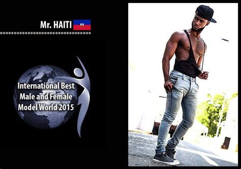 Ricky Backus Cooper Mister Haiti Best Male Model 2015 Apollo Male Gods