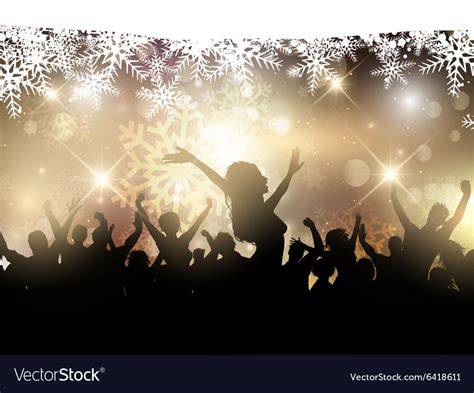 Christmas Party Background Royalty Free Vector Image