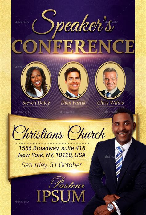 Discover 11,000+ flyer design designs on dribbble. conference church flyer design and template