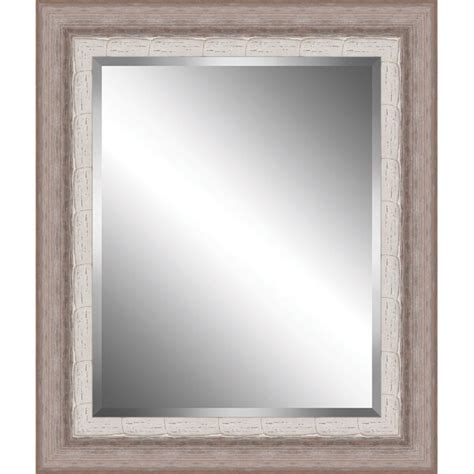 Ashton Wall Décor Llc Ribbed Wood Framed Beveled Plate Glass Mirror And Reviews Wayfair