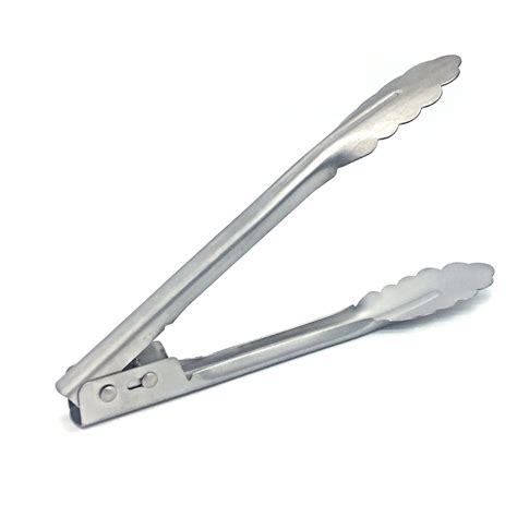 9 Inch Stainless Steel Locking Tongs Tongs Kitchen Kitchen Supplies