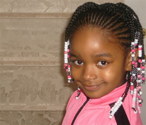 Black braided hairstyles with extensions are not only for adults. pinkbizarre: Little Girl Hair Styles Braid