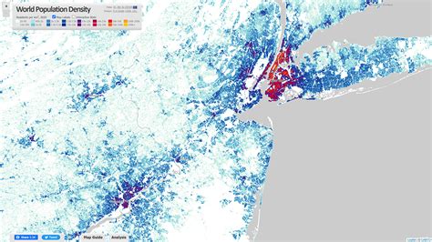 world population density map update with ghsl 2023 citygeographics