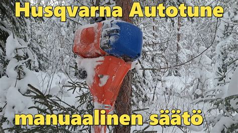 Husqvarna Autotune Manuaalinen Kaasarin S T Fxt Autotune Youtube