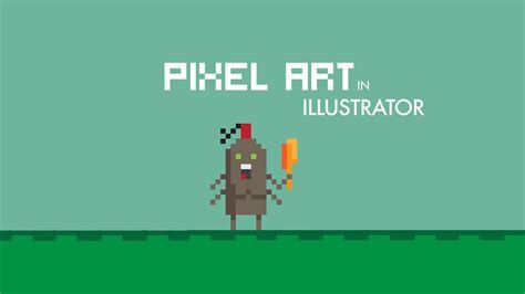 Creating Pixel Art In Illustrator Pixel Art Pixel Art Characters
