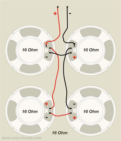 If the speaker impedance is lower than spec, the amplifier will run hot and risk damage. 4x12 wiring options | The Gear Page