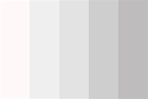 White Paint Color Palette
