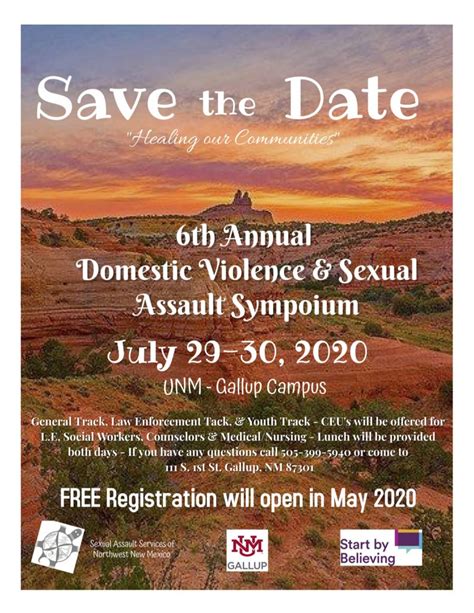 6th Annual Domestic Violence And Sexual Assault Sympoium Csvanw Coalition To Stop Violence