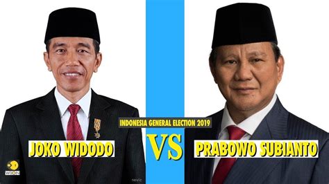 indonesia presidential election prabowo subianto vs joko widodo youtube
