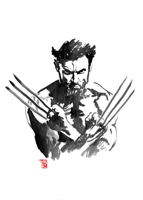 Wolverine Black And White Soakploaty