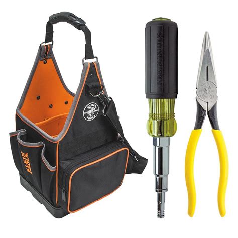 Have A Question About Klein Tools 3 Piece Tool Bag Heavy Duty Long