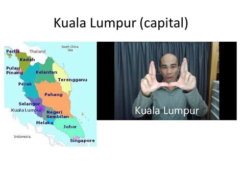It is also the official sign language used by the malaysian government to communicate with the deaf community and was officially recognised by the malaysian government in. Sign Language for The States of Malaysia - YouTube