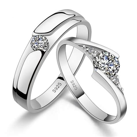 Cheap Wedding Band Sets His And Hers 